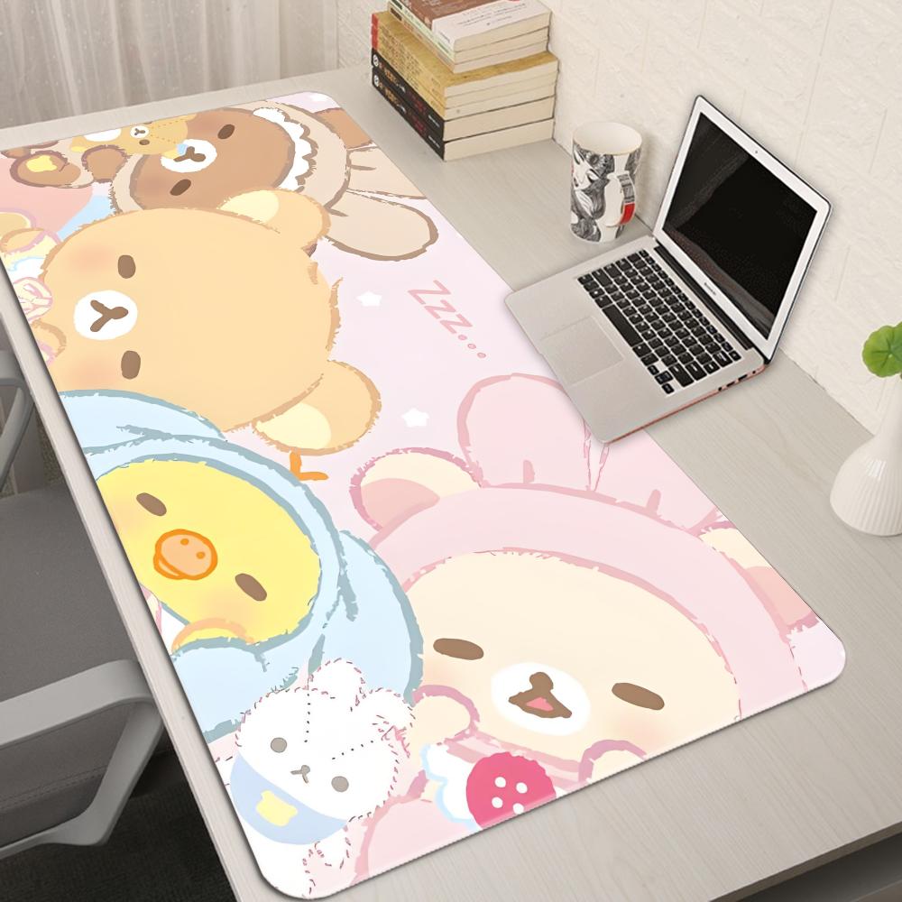 Pc Gaming Pink - XXL Cartoon Pink Mouse Pad Anime