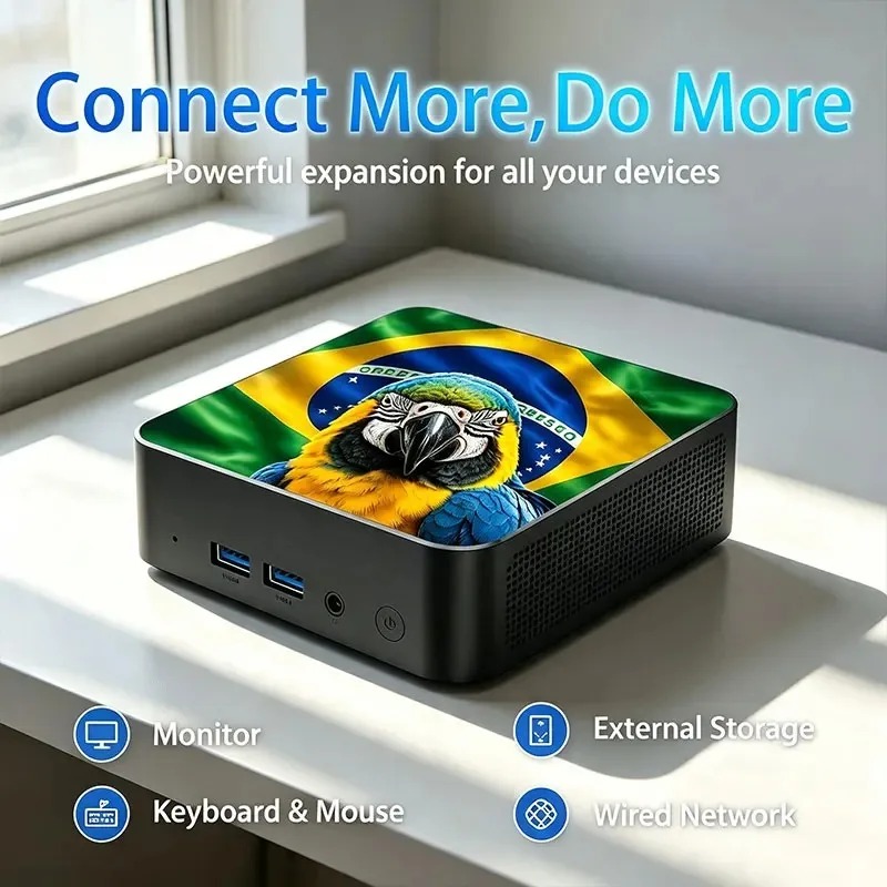 Mexico Brazil Flag Mini PC Int - Pc Gaming New review and price