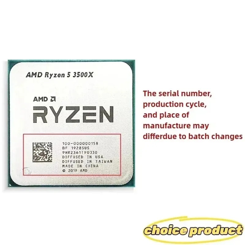 AMD R5 3500X Original Brand Ne - Amd Cpu Ryzen 5 review and price
