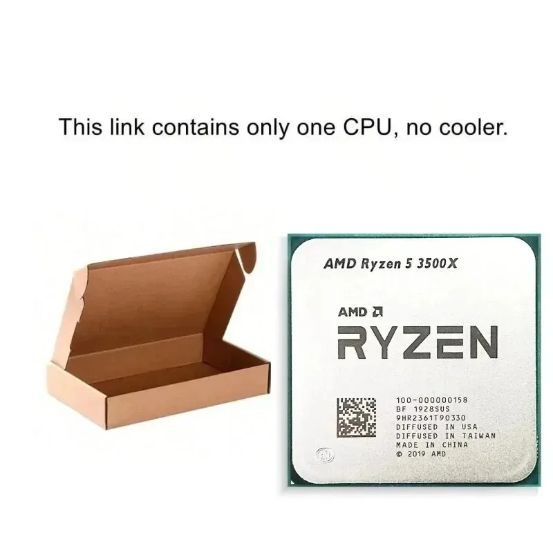 AMD R5 3500X Original Brand Ne - Amd Cpu Ryzen 5 review and price