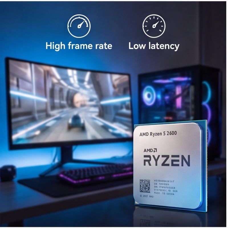 AMD Ryzen 5 2600 R5 2600 3.4GH - Pc Gaming Ryzen review and price