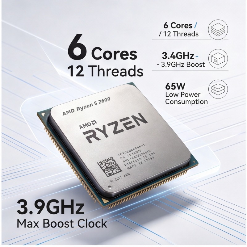 AMD Ryzen 5 2600 R5 2600 3.4GH - Pc Gaming Ryzen review and price