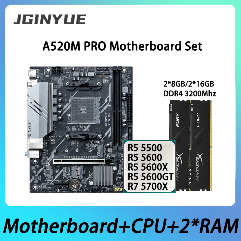 JGINYUE A520M PRO Motherboard  - Pc Gaming Ryzen review and price