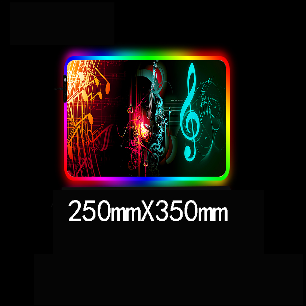 Musical Note Gaming Mouse Pad  - Pc Gaming Cs2 review and price