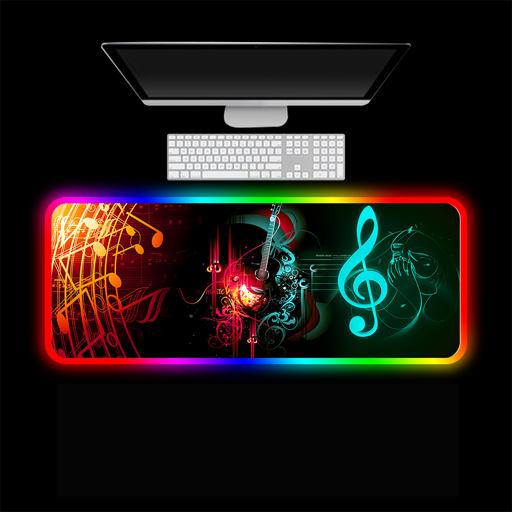 Musical Note Gaming Mouse Pad  - Pc Gaming Cs2 review and price