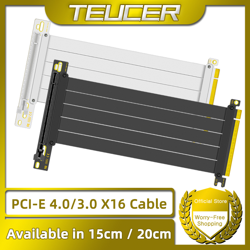 TEUCER PCI-E 4.0 X16 Riser Cab - Gpu Vertical Mount review and price