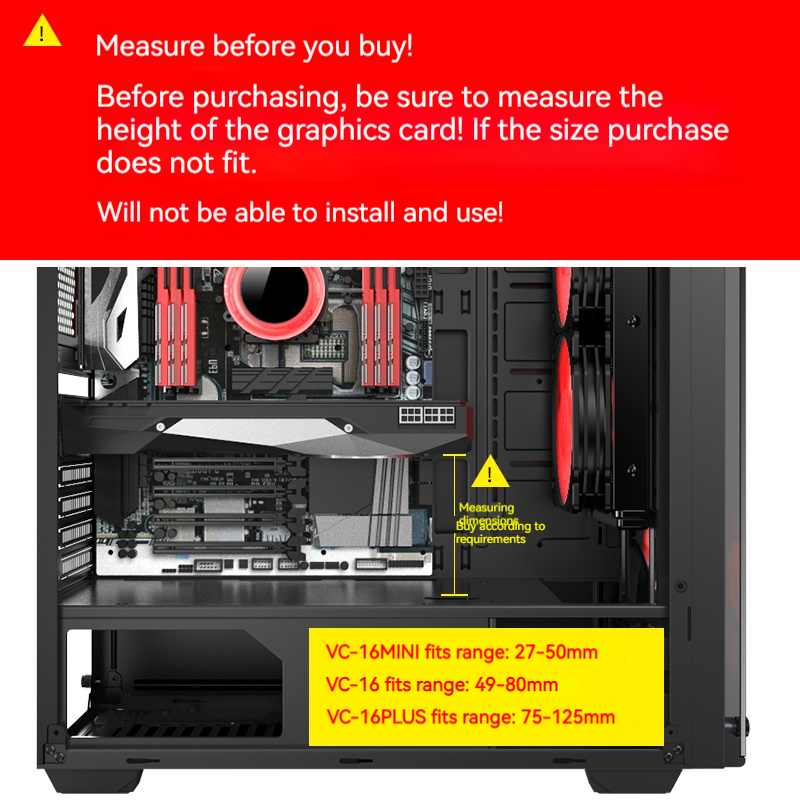 Graphics Card GPU Holder Adjus - Gpu Vertical Mount review and price