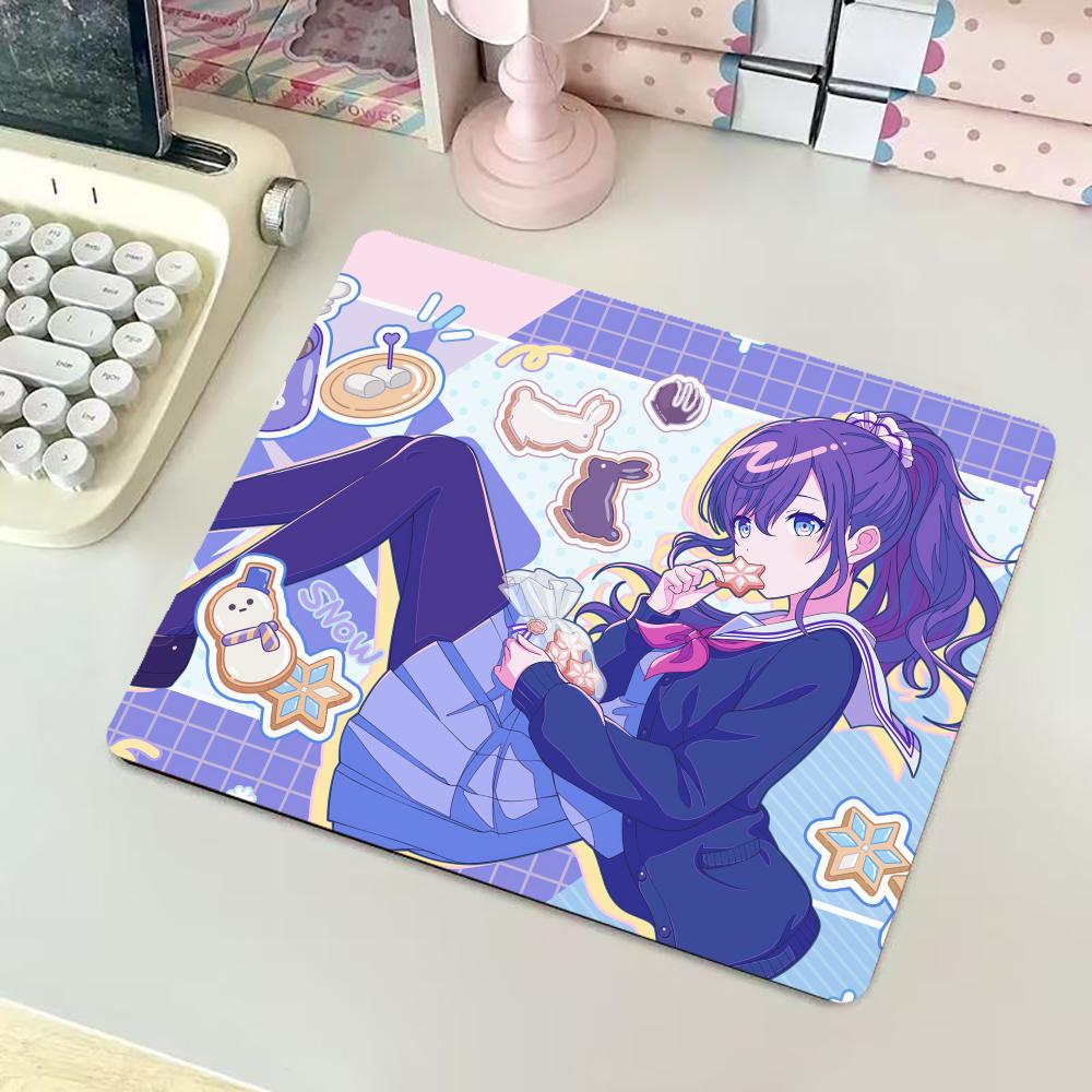 Pastel Cafe Girl Desk Pad smal - Pc Gaming Cafe review and price
