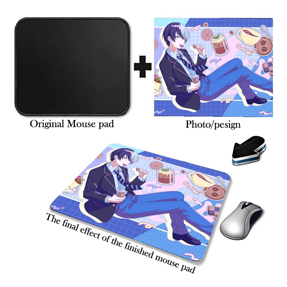 Pastel Cafe Girl Desk Pad smal - Pc Gaming Cafe review and price