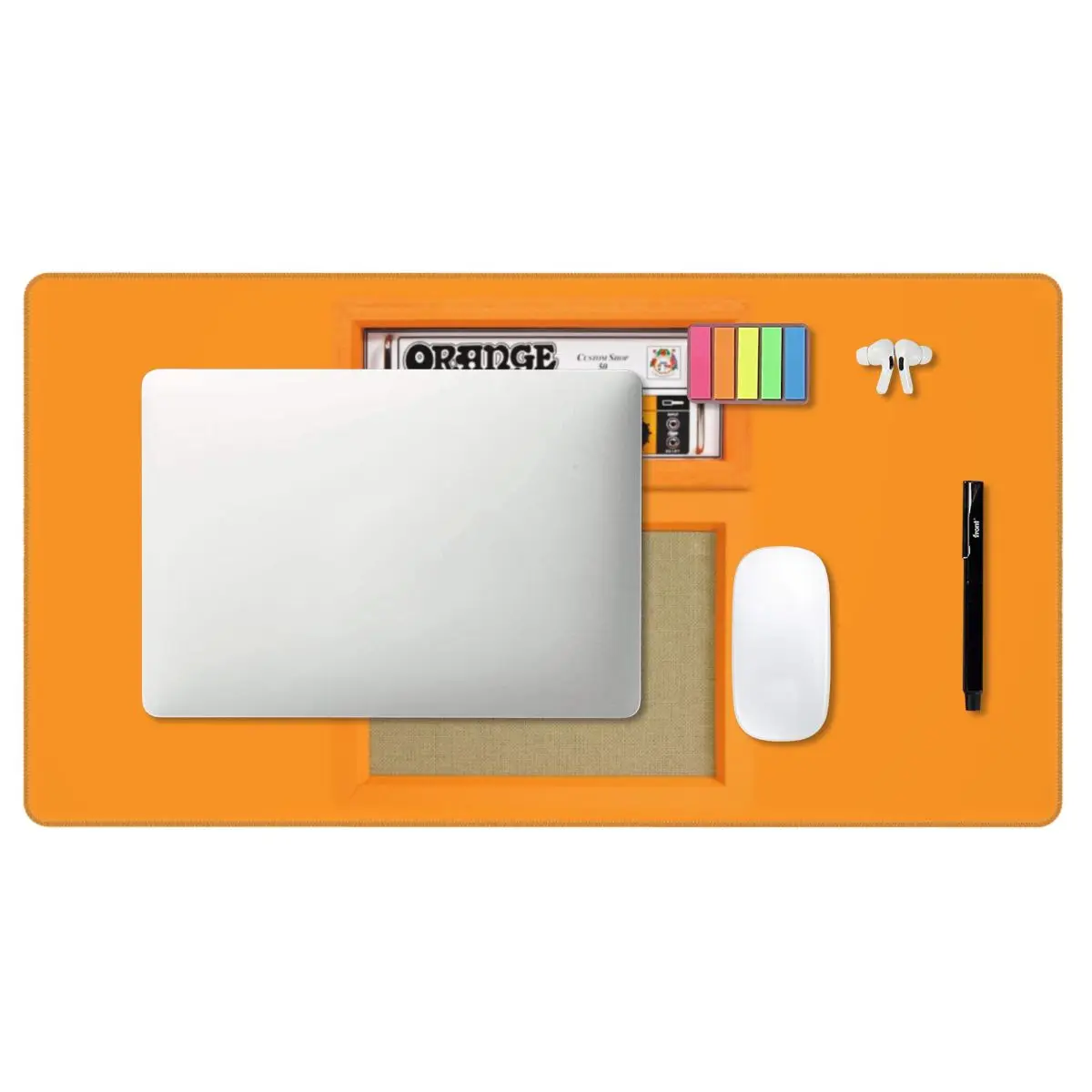 Large Mouse Pad Orange Color A - Pc Gaming Orange review and price