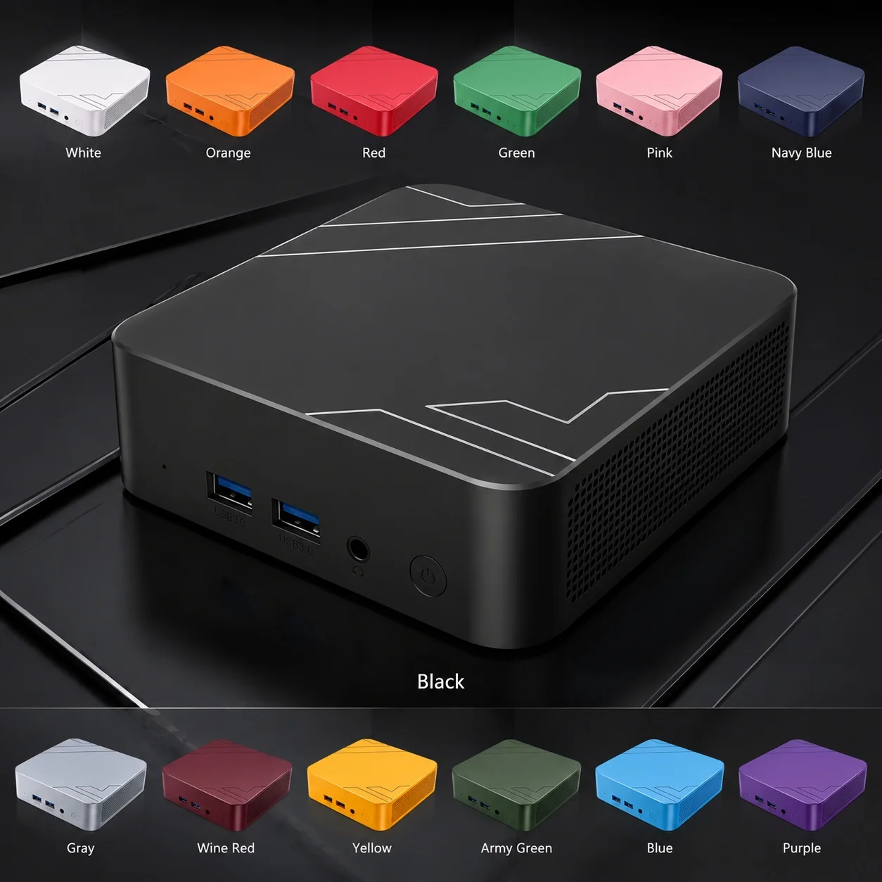 Orange Mini PC, Intel Celeron  - Pc Gaming Orange review and price