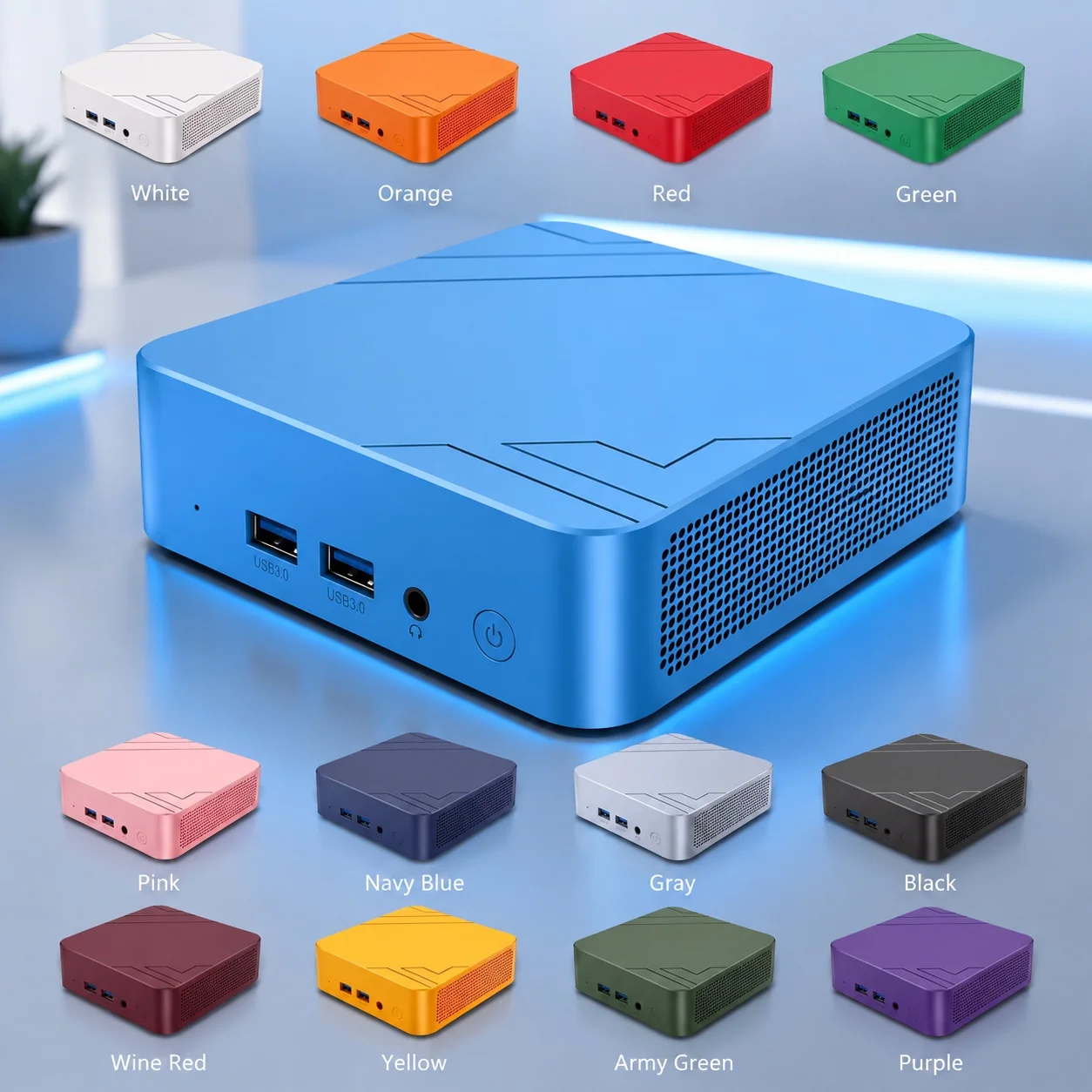 Orange Mini PC, Intel Celeron  - Pc Gaming Orange review and price