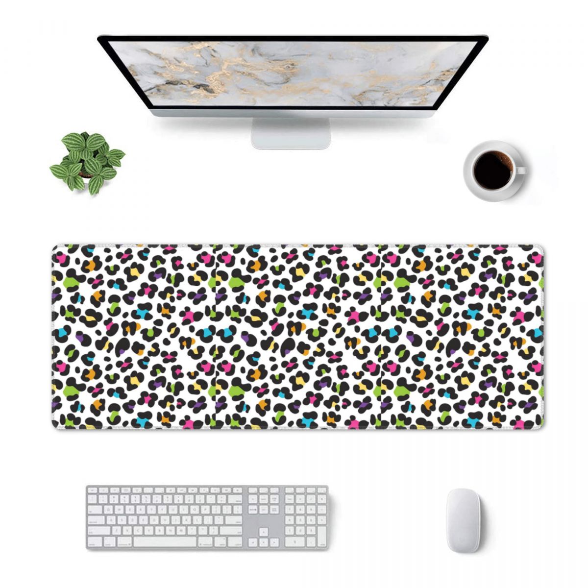 Large Mouse Pad Orange Leopard - Pc Gaming Orange review and price