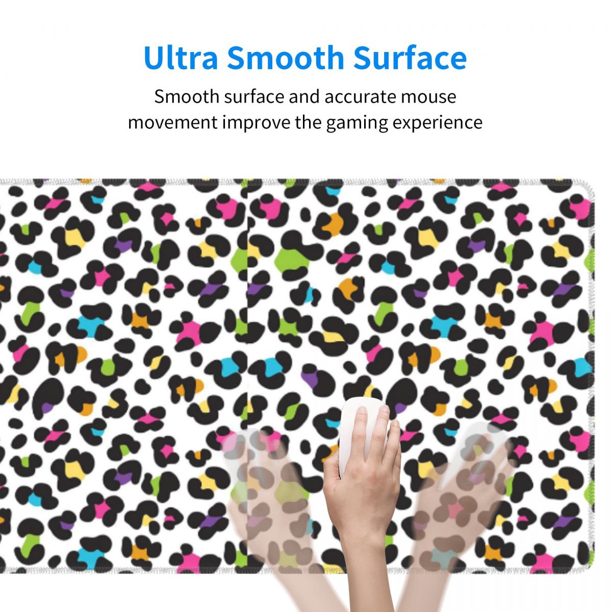 Large Mouse Pad Orange Leopard - Pc Gaming Orange review and price