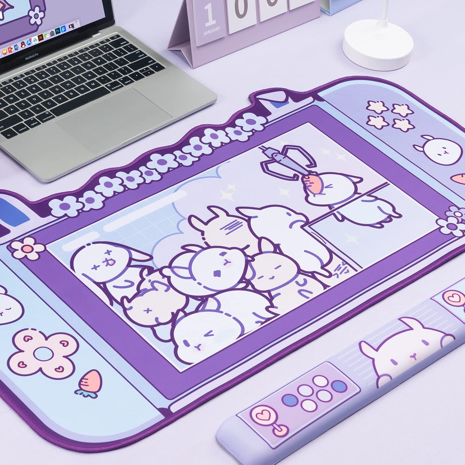 Large Kawaii Gaming Mouse Pad  - Pc Gaming Pink review and price