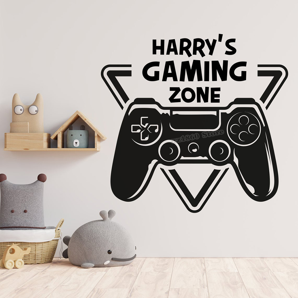 Custom Name Gaming Zone Wall D - Pc Gaming Quotes review and price