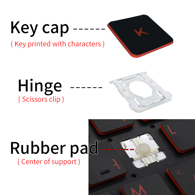 Replacement Keycap Key Cap Rub - Pc Gaming Hp review and price