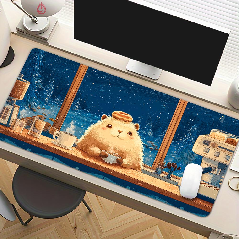 Winter Cafe and Capybara Mouse - Pc Gaming Cafe review and price