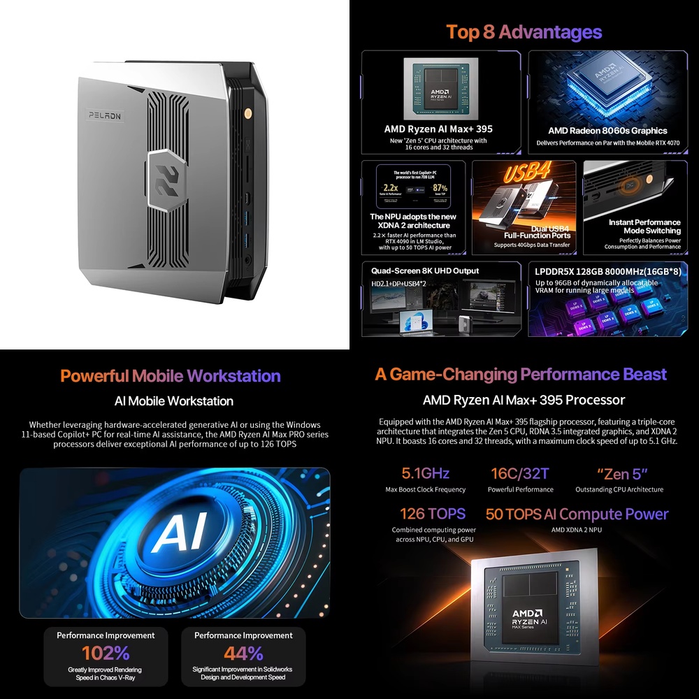 OpenClaw Ryzen AI Max+ 395 Min - Pc Gaming Ryzen review and price