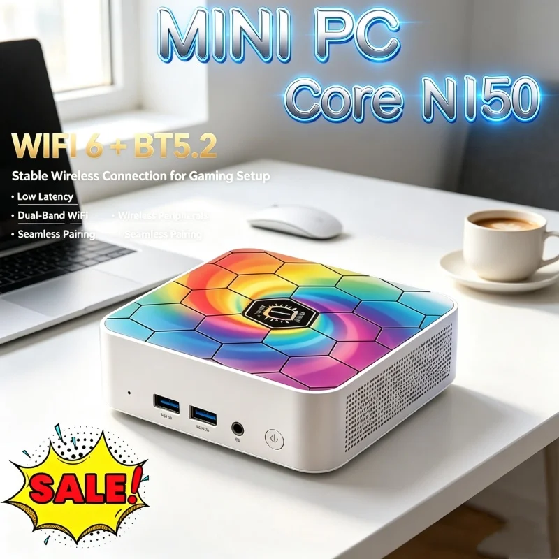 MINI PC Intel N150 Windows 11  - Pc Gaming Cafe review and price