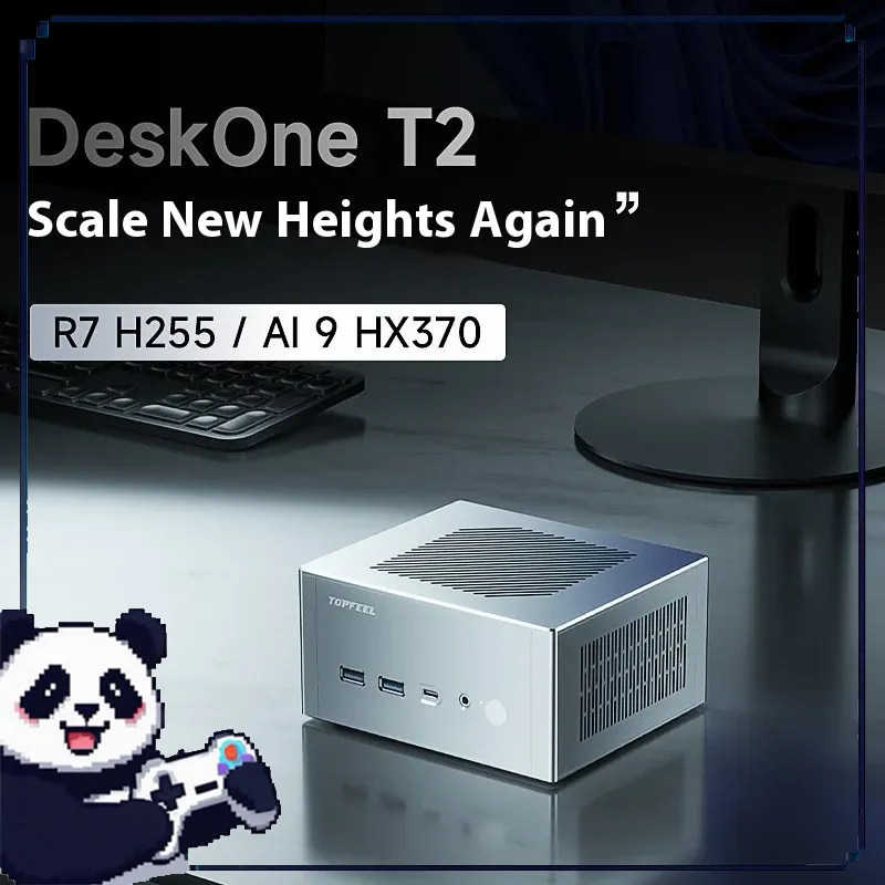 New Deskone T2 All Aluminum Mi - Pc Gaming Ryzen review and price